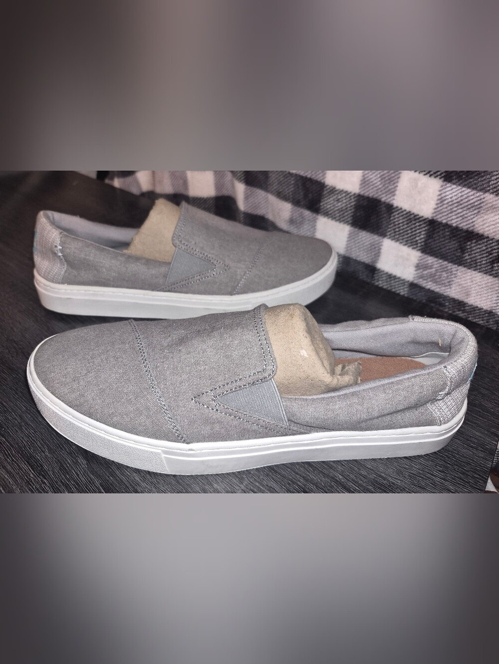 TOMS Women's Slip-On  Sneakers - Gray